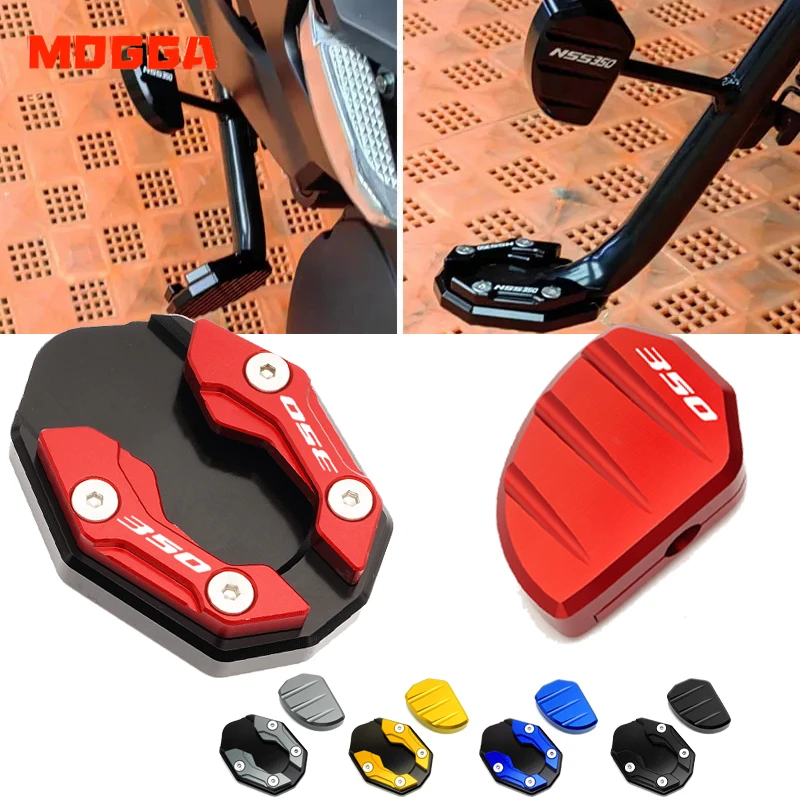 Für Honda Forza 350 300 ADV 350 NSS 350 125 300 Motorrad Zubehör Seite Unterstützung Vergrößert Block Parkplatz Hilfe Hilfs Halterung – Detail 1