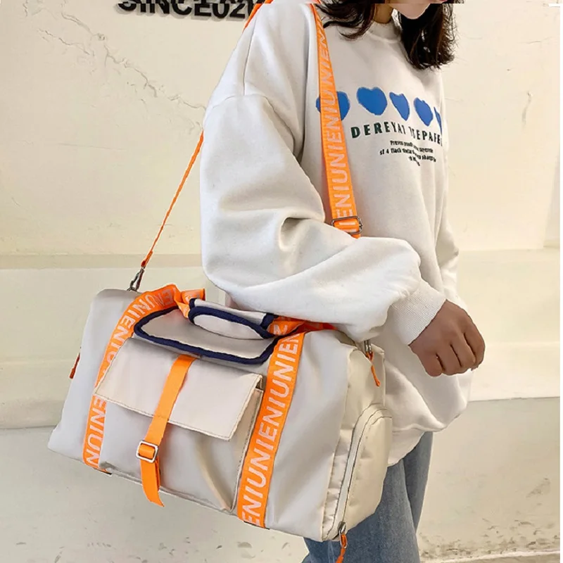 Waterproof Gym Bag Women's Fitness Outdoor Travel Bags Man Multifunctional Dry Wet HandBag Yoga Swim Sports Shoe Shoulder Bag 5