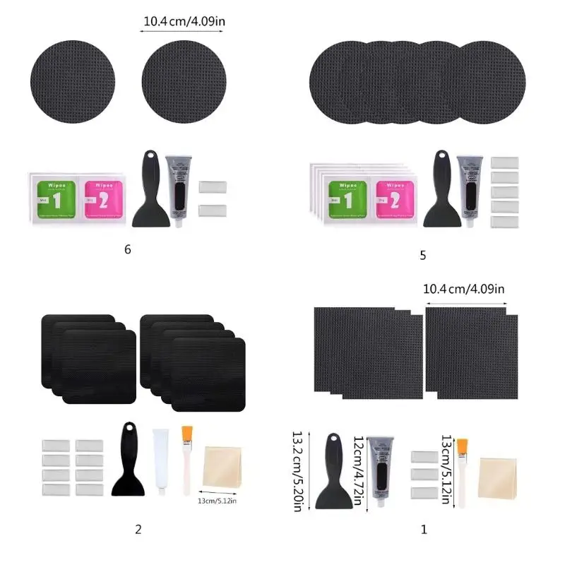 Description Picture 2 of itemTrampoline Patches Repair KIts on Patches Repair KIts Waterproof Puncture Repair Patches for Fixing Tent Trampoline Mat