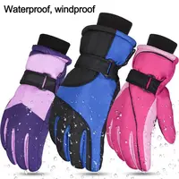 Winter multi-function Snowboard Ski Gloves Non-slip Touch Screen Waterproof Motorcycle Cycling Fleece Warm Riding Gloves ﻿ 1