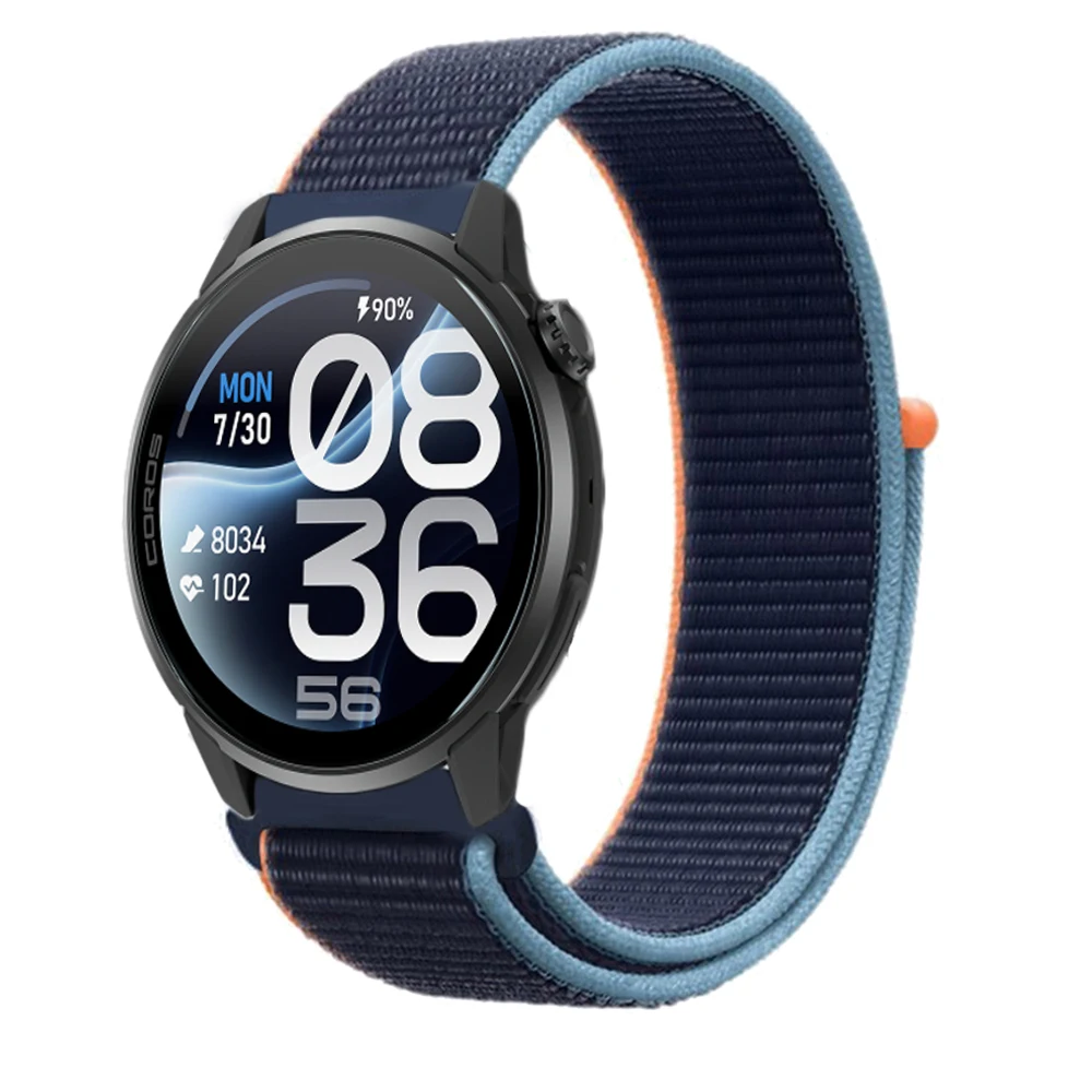 Nylon Wristband Loop Bracelet, 22mm Watch Strap
