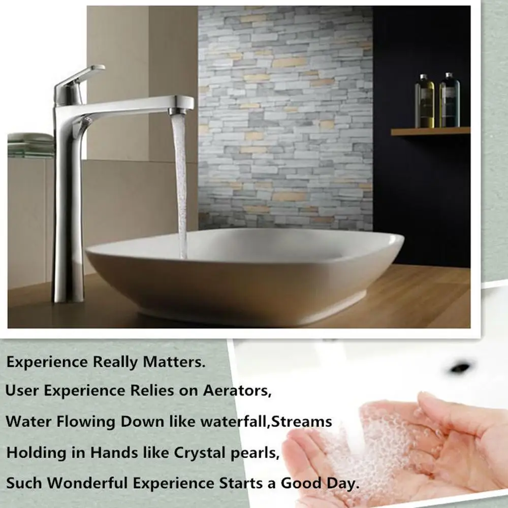 Description Picture 6 of itemWater Saving Faucet Aerator Replacement Accessories Bubbler Prevent The Splash Flow Regulator Filter Core Bathroom Kitchen