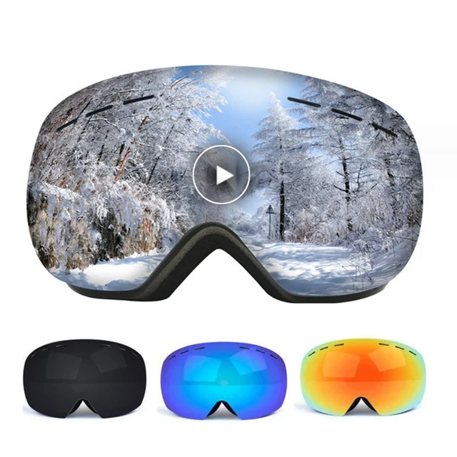2025 Ski Glasses - Four Season Universal, Simple Windbreak Ventilate UV400, Anti-Glare Men Women Snowboarding Protection glasses 3