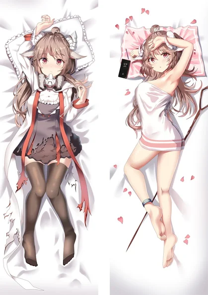

Anime Game Arknights Eyjafjalla Skadi Texas Dakimakura Pillow Case HD Digital Printed Hugging Body Cushion Cover Bedding Décor