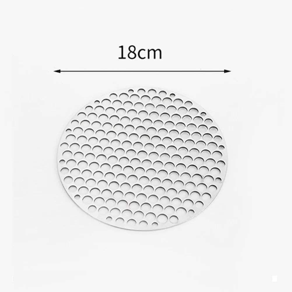 Bbq grill mesh, stainless steel grill net, Round Barbecue Grill Net Meshes Racks Grid Grate Steam Net 304 Stainless Steel Wire Oven Sheet