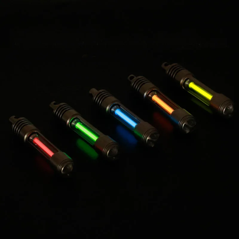 TEC-T323P Photon Fob Titanium Alloy Luminous Night Signal Light Luminous Self-illuminating Key Chain betalight 4