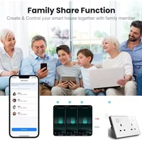 Melery WIFI Smart Tuya USB Type C PD 20W Wall Socket UK Plug Outlet Power Monitor Touch Switch Wireless Remote Alexa Google Home - Image 6