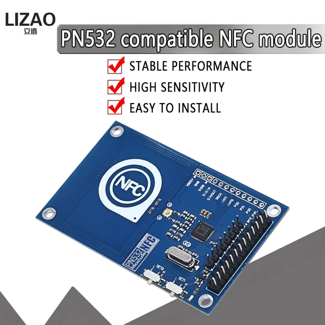 13.56mHz PN532 Precise NFC Module For Arduino Compatible With Raspberry Pi / NFC Card Module To Read And Write - AliExpress