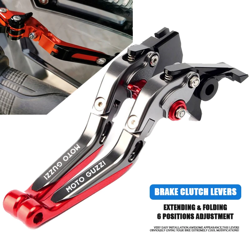 

Складные телескопические рычаги сцепления тормоза для Moto Guzzi Breva 850 1100 1200 GRISO BREVA 1100 NORGE 1200 GT8V cncмотоцикла