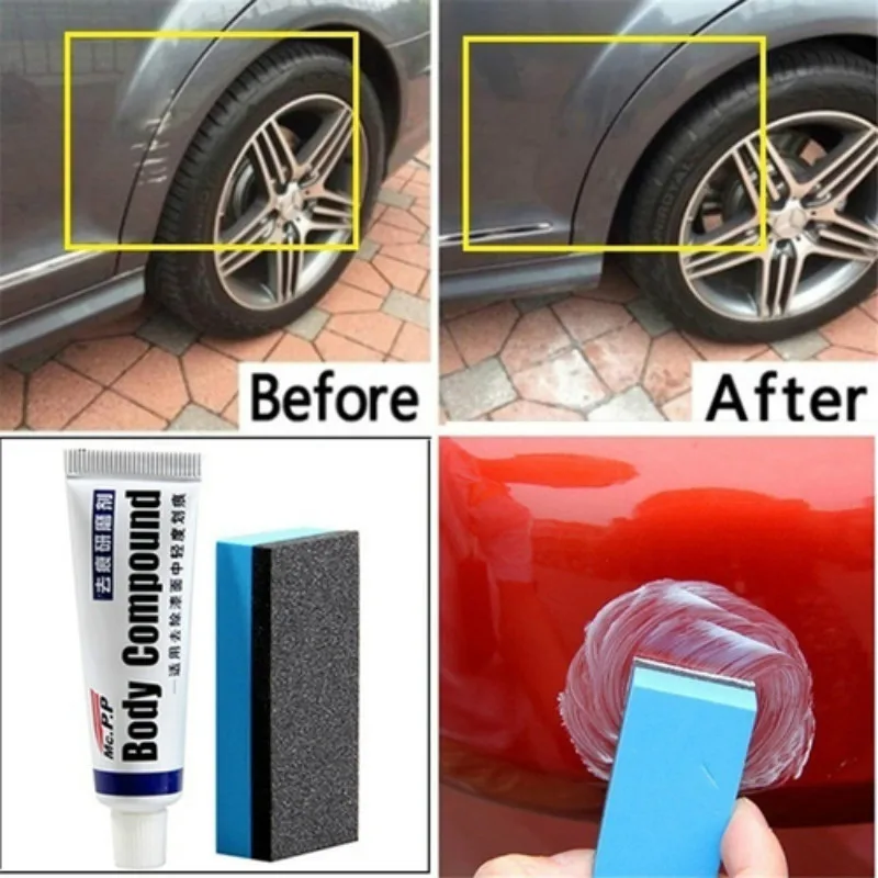 Car Styling cera Kit di riparazione graffi carrozzeria Auto lucidatura pasta  abrasiva detergente per vernici lucidanti Set di cura Auto Fix It -  AliExpress