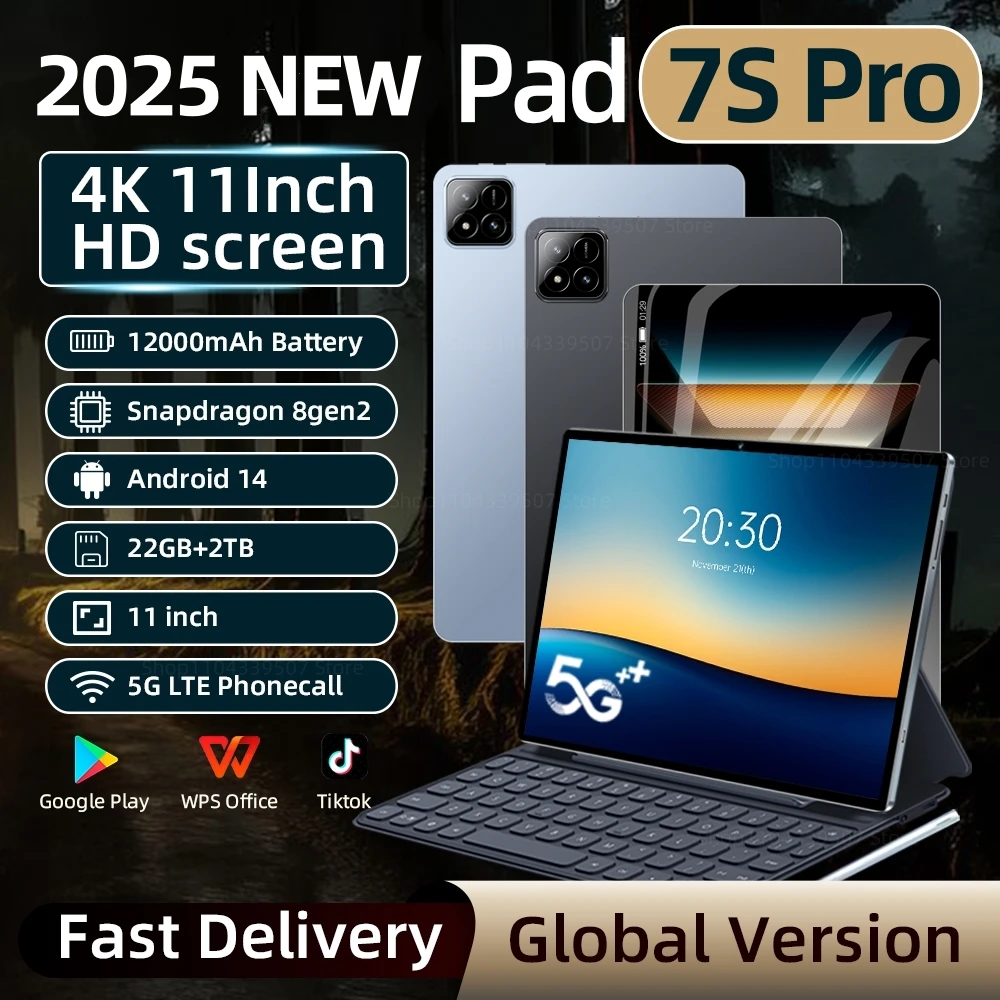 2026 NOUVELLE TABLETTE PC Pad 7 Pro originale édition mondiale, avec Snapdragon EUR 185,00 - FR