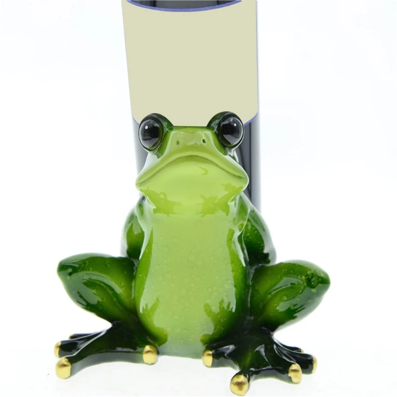 

Efficient Wine Rack with Playful Frogs Playful Wine Bottle Storage Holder