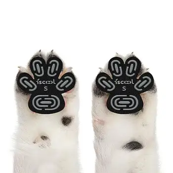 통기성 애완 동물 강아지 발 보호대, 방수 미끄럼 방지 내마모성 신발, 부츠 양말 견인 패드, 애완 동물 일상 용품