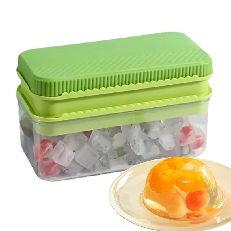 

Поднос для льда для морозильной камеры, льдогенератор с крышкой и корзиной, поднос для кубиков льда, льдогенератор для напитков и коктейлей