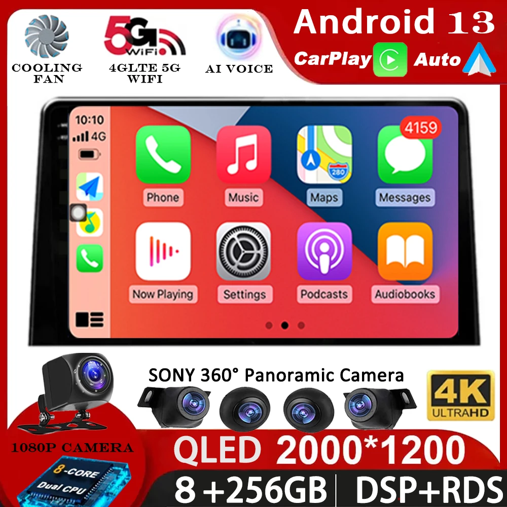 

Android 13 For Citroen Berlingo 2019 Peugeot Partner For Peugeot Rifter For Opel Combo Car Radio Multimedia Player Stereo GPS 4G