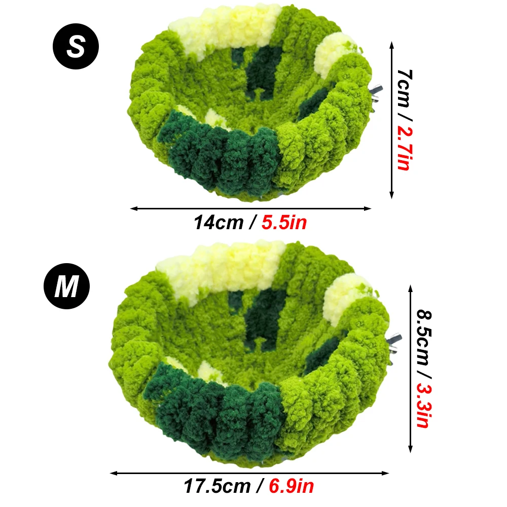 Warm Plush Bird Nest 2