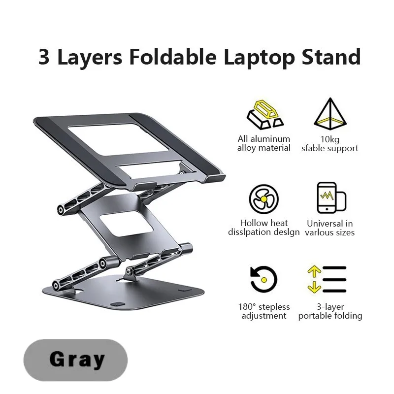 Elestoria 縦型ラップトップスタンドホルダー 調節可能なラップトップ