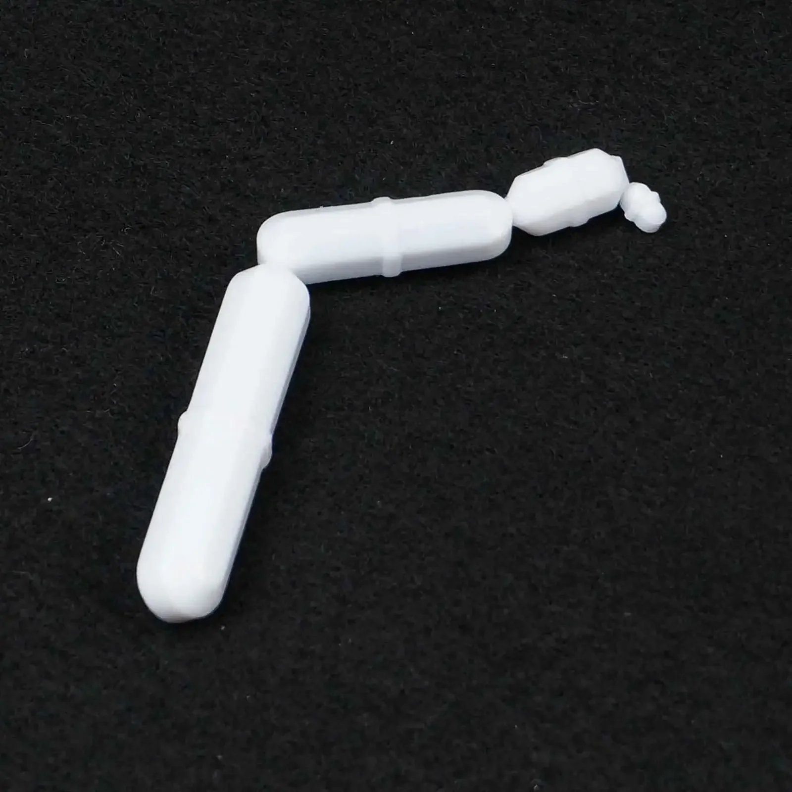 2pcs Stirrer Bar Length 6/10/15/20/25/28/30/35/40/45/50/60/70/100mm PTFE Coated Magnetic Lab Stirring Tool B Type