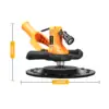 1680W Concrete Power Trowel with Mixing Rod Two Handle Concrete Mixers Handheld Wall Smoothing Polishing Machine for Concrete 6