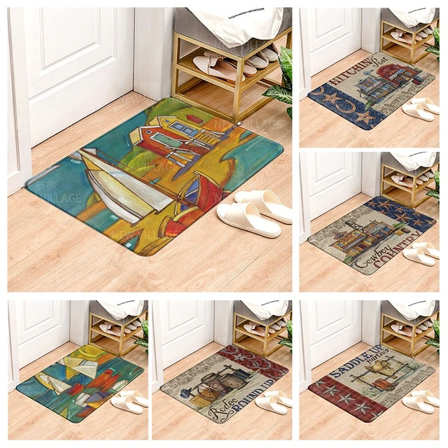 Bathroom Mat Anchors Carpet Non-slip Kitchen DIY Custom Rug Door Floor Room  Decorating Items Useful Things for Home Decorations - AliExpress