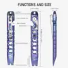 Titanium EDC Pry Bar, Keychain Pry Bar Multitool With Bottle Opener, Pocket Small Crowbar for Men 1