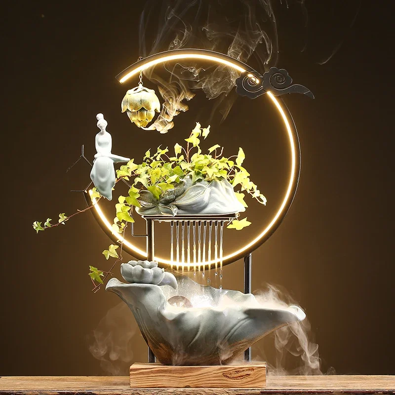 Humidifier Incense Burner Home Decor Comfort Essenti Oil Diffus Incense Holder Flavoring For Home Quemador De Incienso Diffus