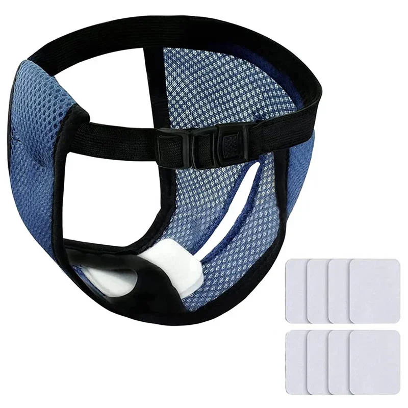 thumbnail image 1 of Braguitas para perritas con 3 almohadillas de algodón, pañales reutilizables, malla transpirable para mascotas, hebilla de ajuste flexible, vendajes sanitarios lavables, 1 of 5