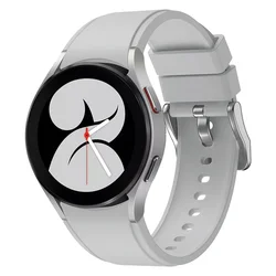 Universal 20MM Sports Silicone Watch Strap - Original Wristband Replacement - Watch 4 Classic 46mm (Grey)