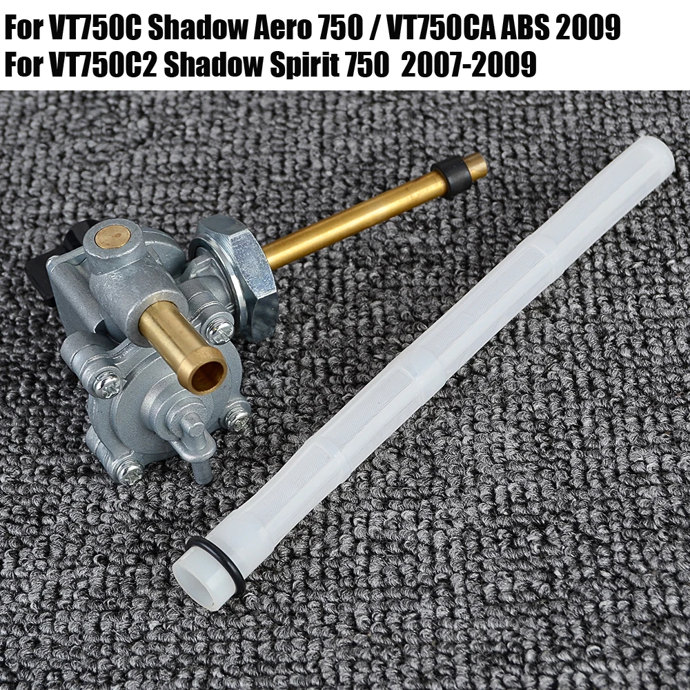 For 2007-2009 Honda Shadow Aero 750 VT750 C CA Fuel Petcock Valve