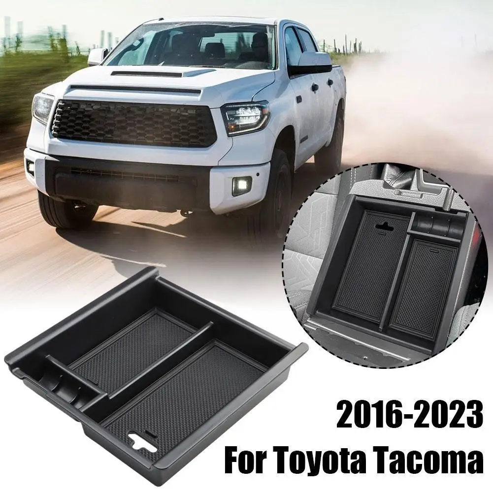 

Автомобильный центральный подлокотник, ящик для хранения для Toyota 2016-2023, дополнительное хранилище, противоскользящий поднос для автомобиля аксессуары для интерьера A2U2