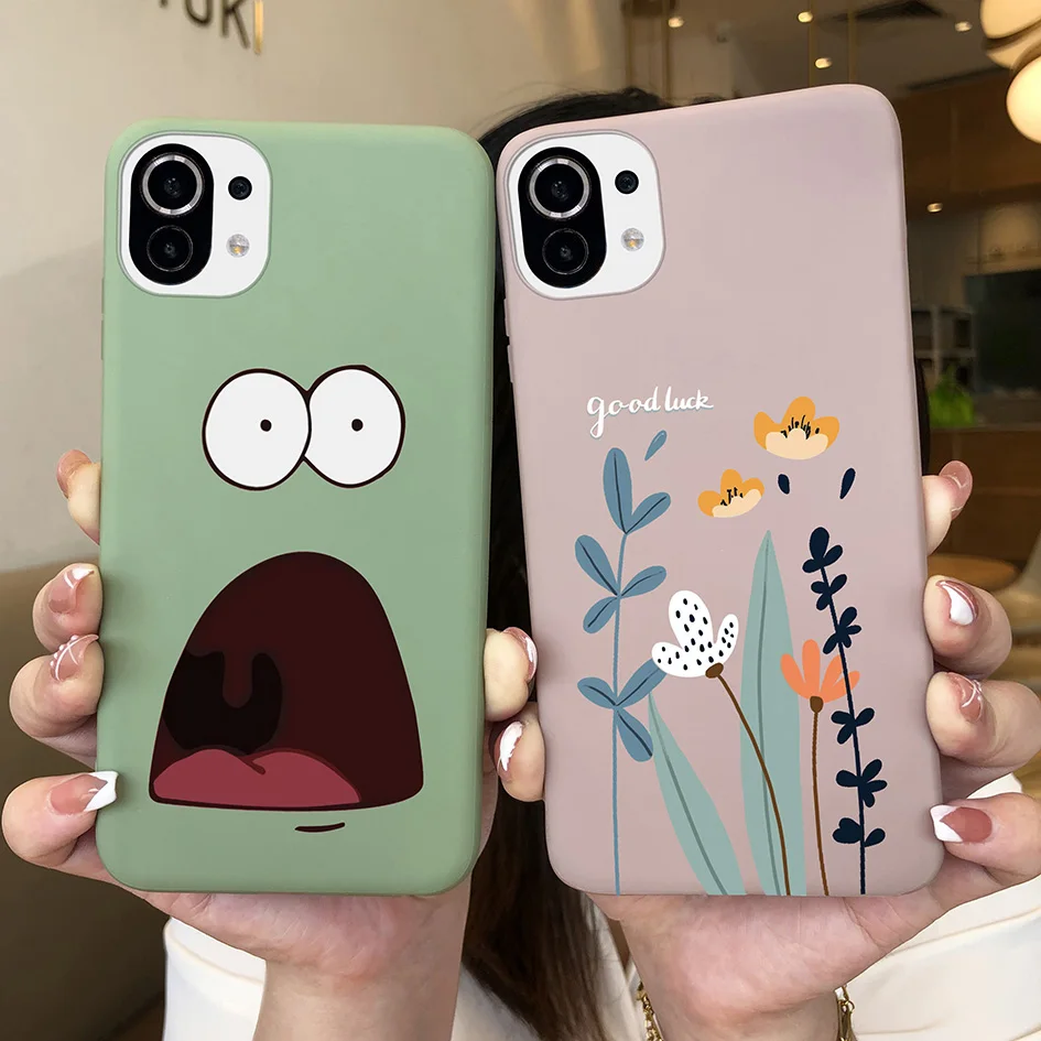 Cute Cartoon Daisy Matte Shockproof Phone Case - Elegant Protection with Casing