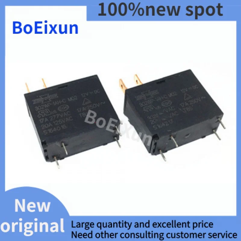 

10PCS/LOT 100%Original New Relay 302WP-1AH-CM02-12VDC 302WP-1AH-C M02-12V 302WP 1AH CM02 DC12V 302WP-1AH-C-M02 4PIN 20A 12VDC