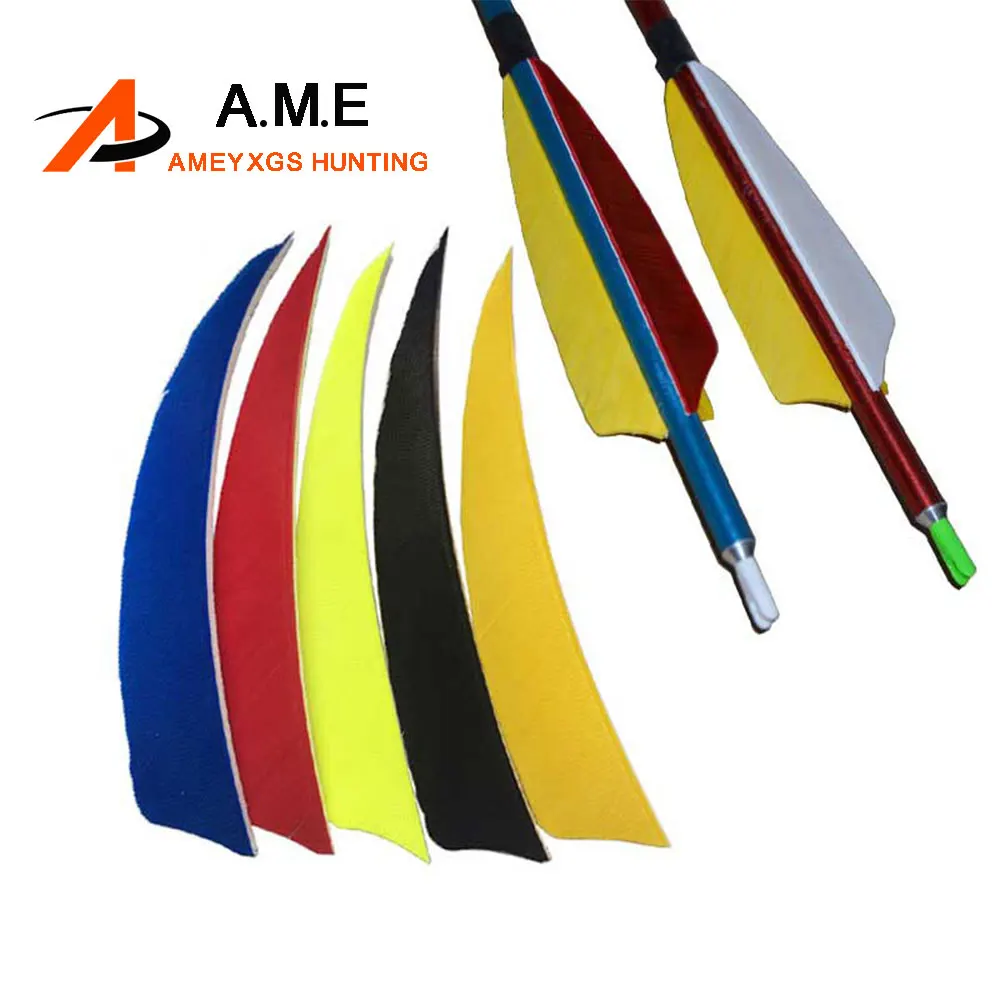 36 Plumes De Flèche En Plastique - 2.5 Pouces Vert Pour Tir à L'Arc DIY & Stabilisation