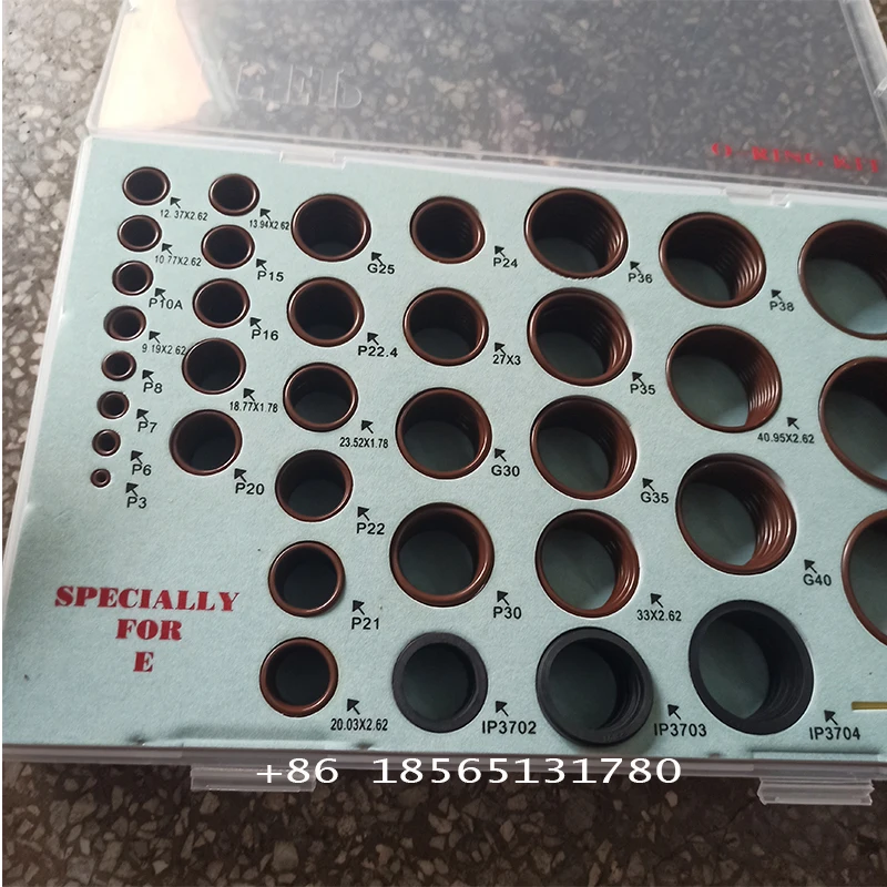 O Ring Seal Set NBR O-Ring repair kit Rubber Oil Seal Repair Kit O-rings Nitrile Washer Rubber Oring Set for cat Doosan Komatsu Hitachi o ring seal set,rubber seal ring