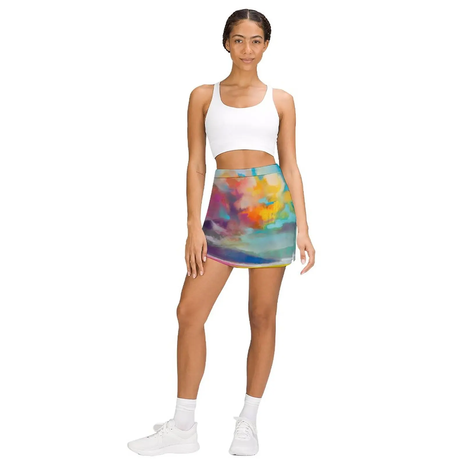 Vapour Light Proof Trouser Skirt Skort for women sexy short mini skirts