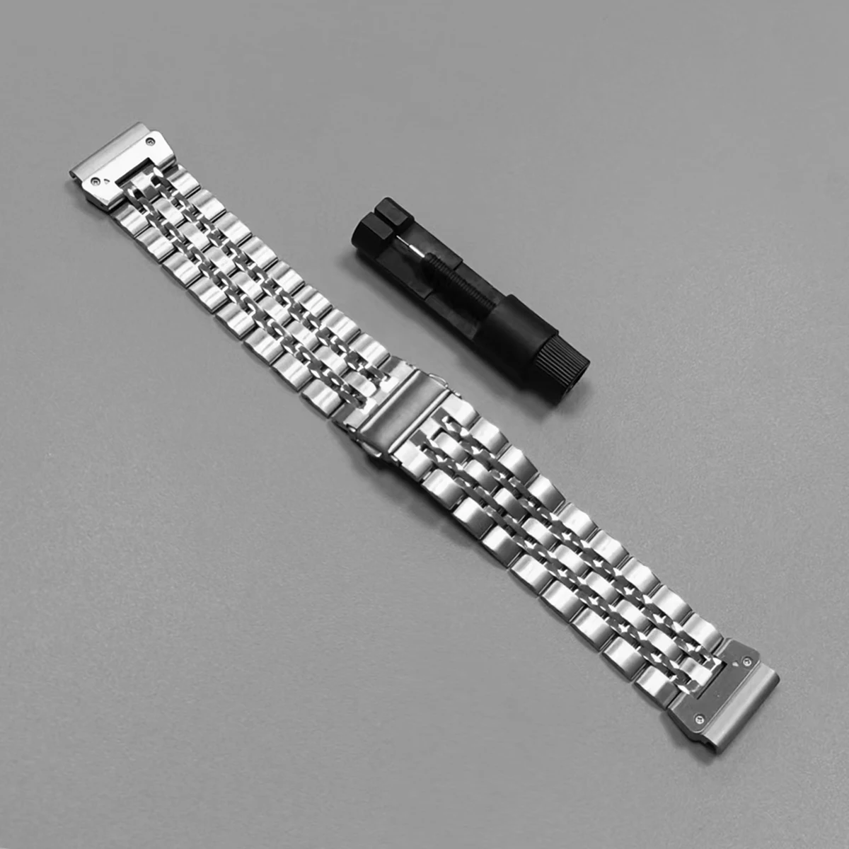 Premium Stainless Steel QuickFit Metal Strap - 26mm/22mm Watch Band Bracelet