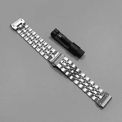 Premium Stainless Steel QuickFit Metal Strap - 26mm/22mm Watch Band Bracelet - QuickFit 26mm (Silver)