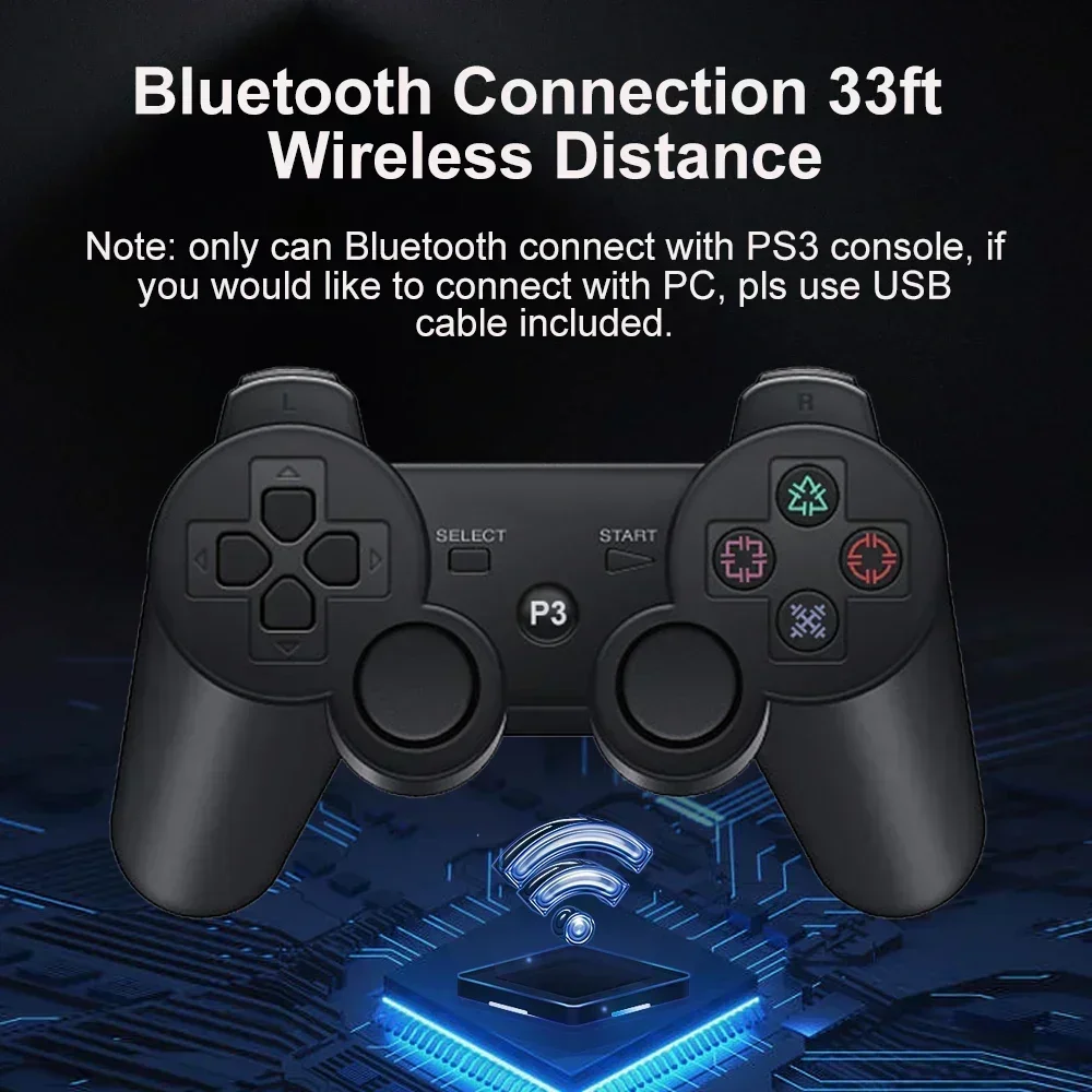 Bluetooth Gamepad for SONY PS3