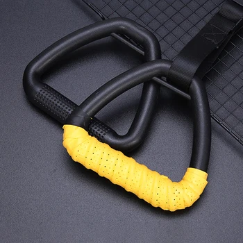 Gymnastic Rings with Adjustable Straps Pull Up Handles Non-Slip Fitness Rings for Chlidren Adult Home Workouts Strength Training 1