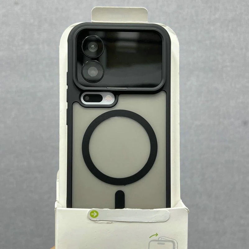 Matte Translucent Defender Case with Shockproof Magnetic Wireless Charging
