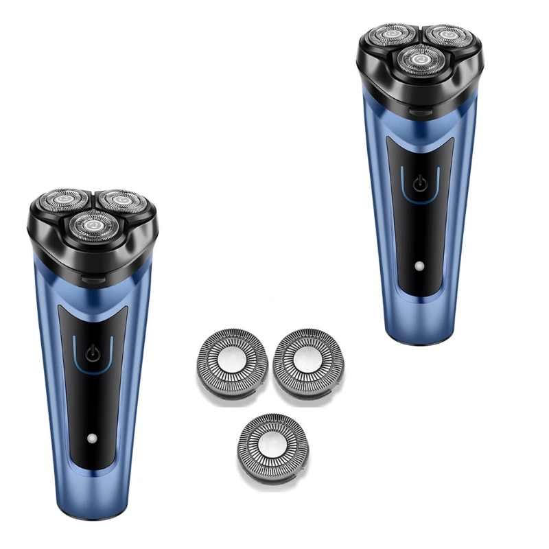 

Electric Shaver Washable Face Razors Men Cordless Beard Trimmer Rechargeable Floating Head Shaving Machine Easy to Use