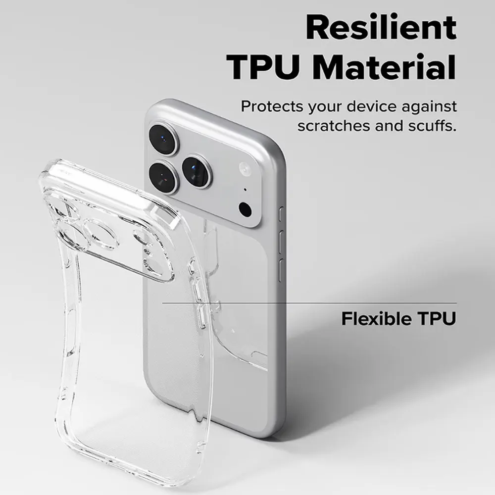 Sleek Clear Protective Silicone Phone Case - Ultra Thin & Transparent Cover