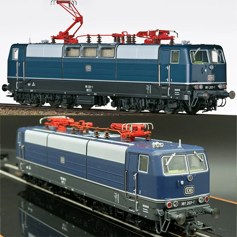 

TRIX HO Train Model 1/87 25181 BR181 Rising Bow Digital Sound Effect Electric Locomotive Train Model