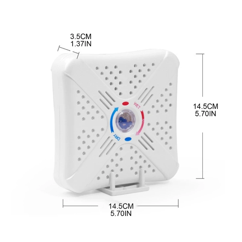 Mini deshumidificador recargable de 110W, absorbentes de humedad eléctricos  renovable portátiles para el hogar, dormitorio, baño