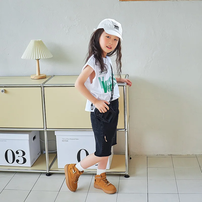 Kids High Top Spring and Fall Sneakers Soft Walking Shoes for Babies Boys Girls School Sneakers for Kids 2024 5