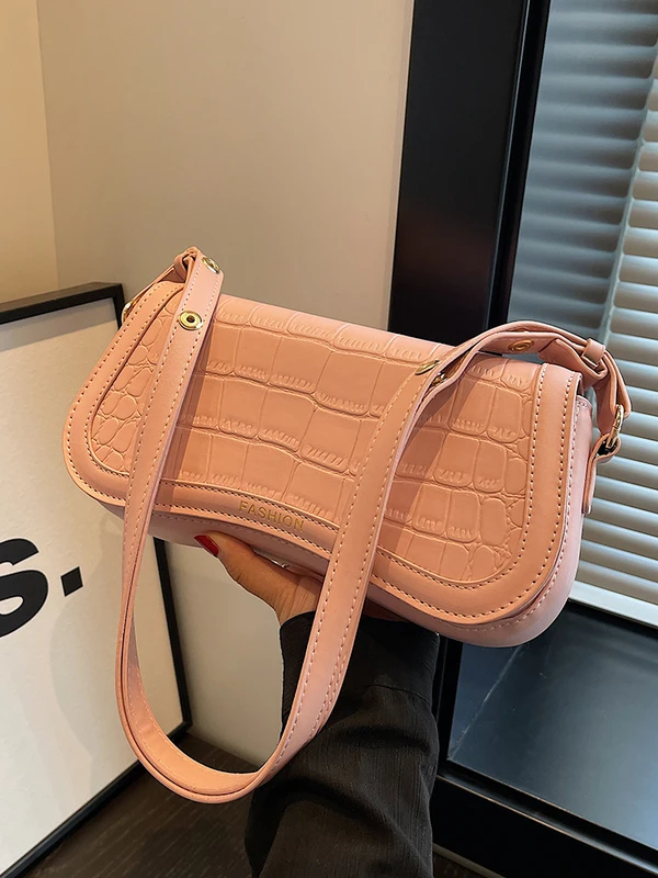 

New Luxury Designer Classic Shoulder Bags Simple Style Fashion Versatile Crossbody Bags Summer For Women Small PU Leather Purses