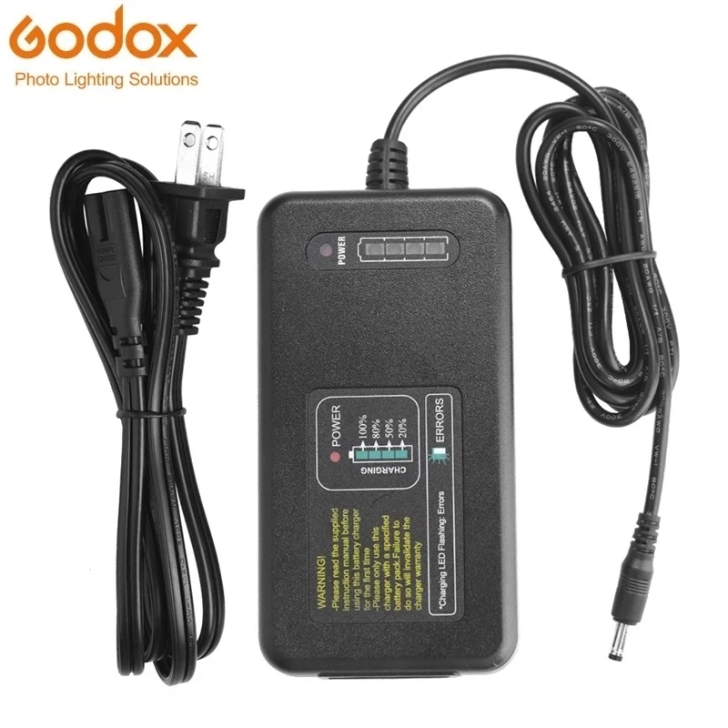 

Godox C400P Battery Charger for AD400 Pro Speedlite Flash 100 ~ 240V