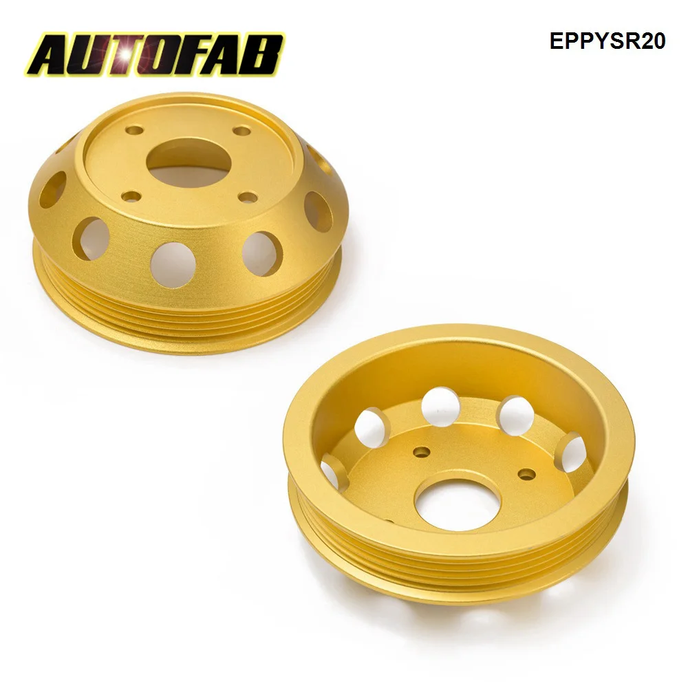 AUTOFAB Light-Weight Crank Pulley For Nissan Silvia S14 S15 SR20 Pulley EPPYSR20