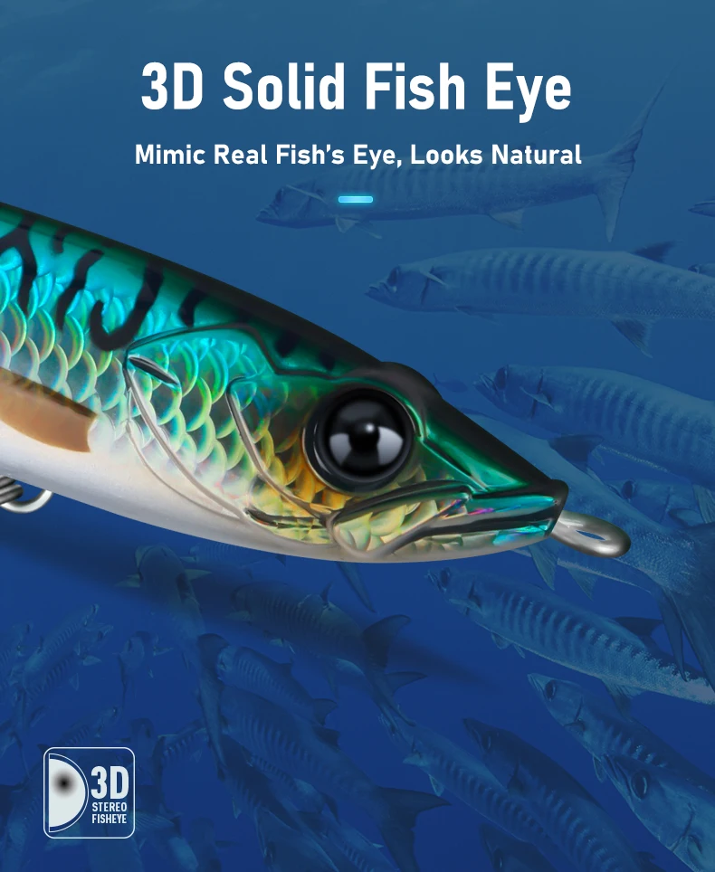 Kingdom GT Picaduo Sinking Pencil Lure 49g 69g 75g 90g Künstlicher Hartköder mit Dreifachhaken für Großwild-Stickbait-Angeln auf Thunfisch im Meer – Detail 5