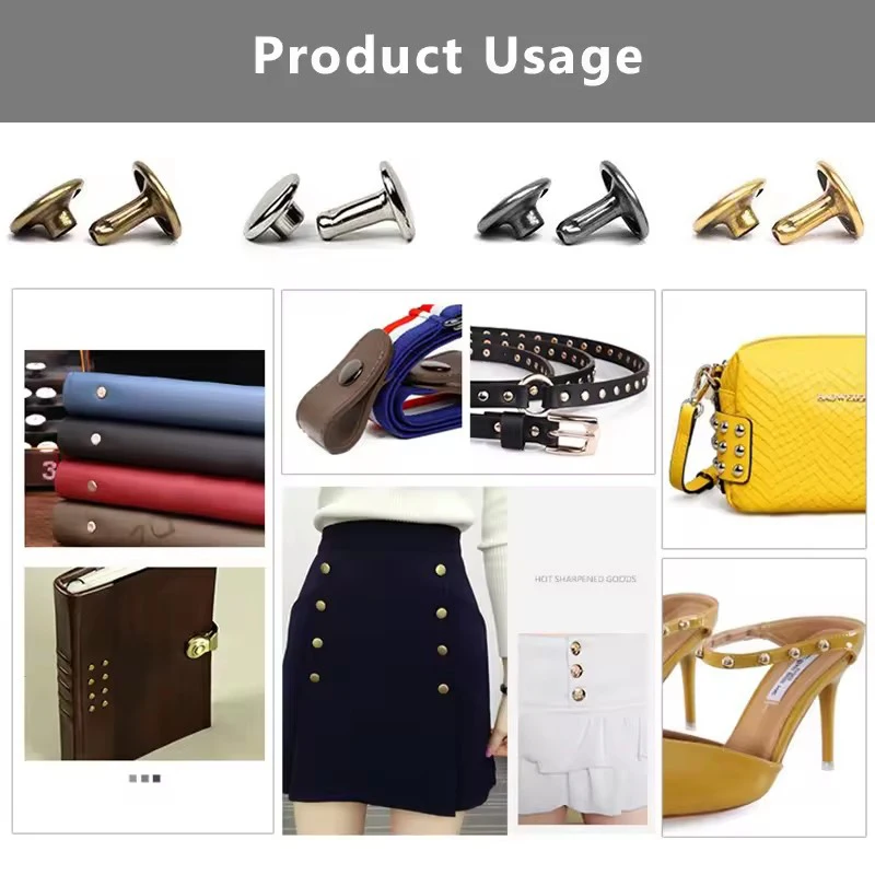 Double-Sided Rivet Installation Tools Europe Button Machine Special Mold (12mm+M6) Nail Buckle Sewing Snap-Fastener Machine Die 6
